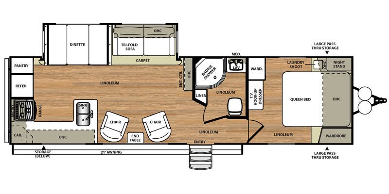 2016 Forest River Wildwood Heritage Glen Lite 282RK Image