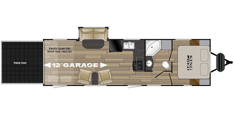 2018 Heartland Rv Torque Xlt Toy Hauler