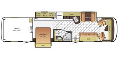 Full Specs For 2017 Newmar Canyon Star 3921 Rvs Rvusa Com Find Specs For 2017 Newmar Canyon Star Br Floorplan 3921 Toy