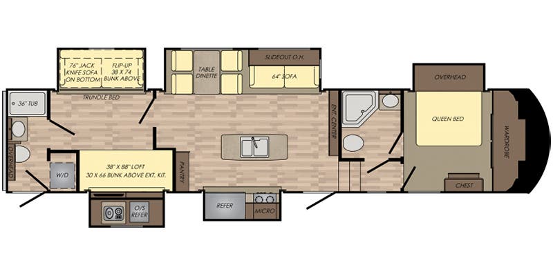 2017 CrossRoads Volante RV Specs Guide