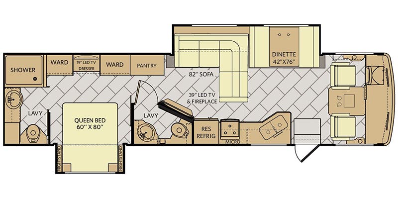 2018 Fleetwood Storm 34s Specs And Literature Guide