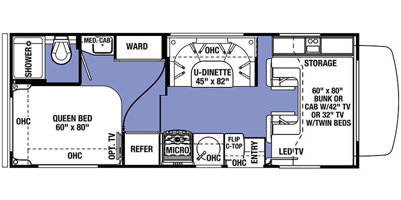2017 Forest River Sunseeker Specs Floorplans