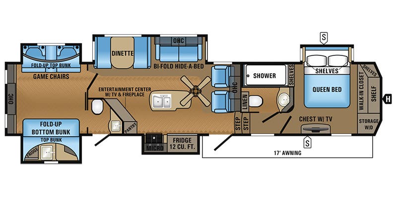 2017 Jayco North Point 375BHFS Image