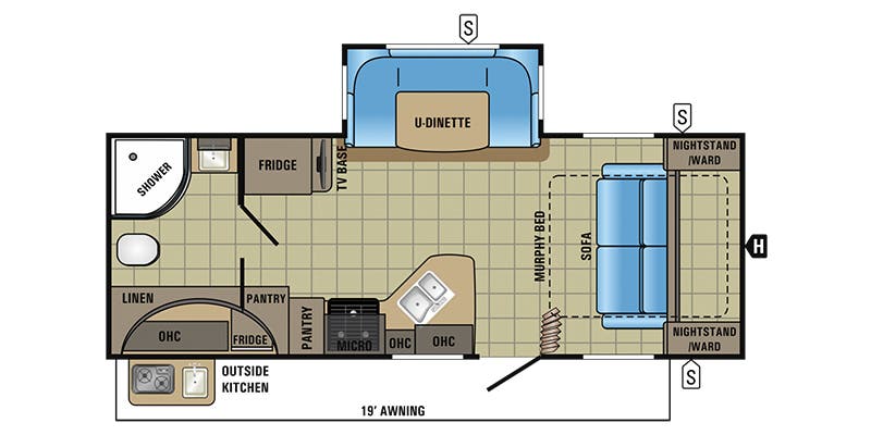 2017 Jayco White Hawk 23MRB Image