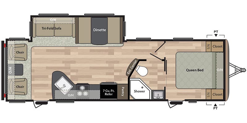 Full Specs For 2018 Keystone Springdale 271rl Rvs Rvusa Com Find Specs For 2018 Keystone Springdale Br Floorplan 271rl Travel Trailer