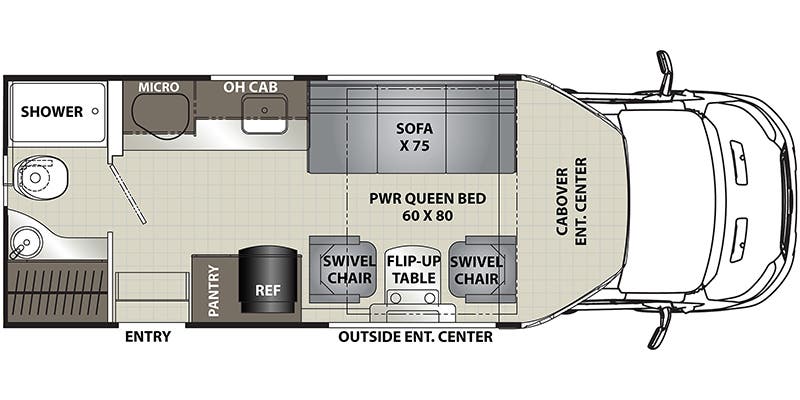 2019 Coachmen Orion Traveler T24RB Image