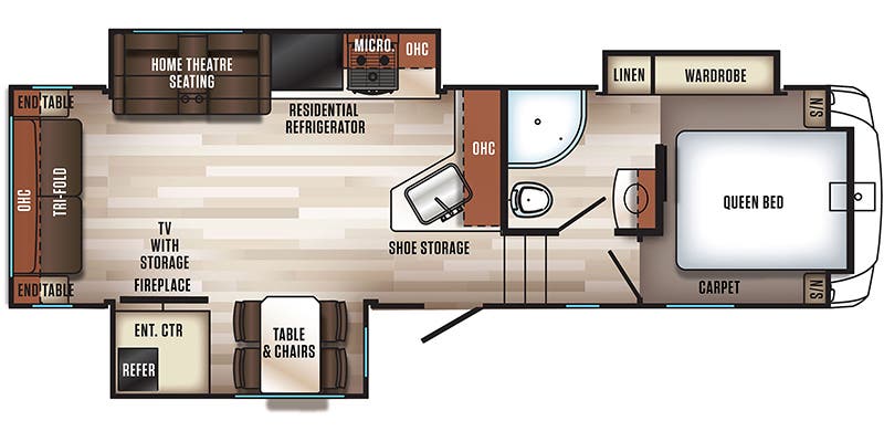 2018 Forest River Sabre 27RLT Image