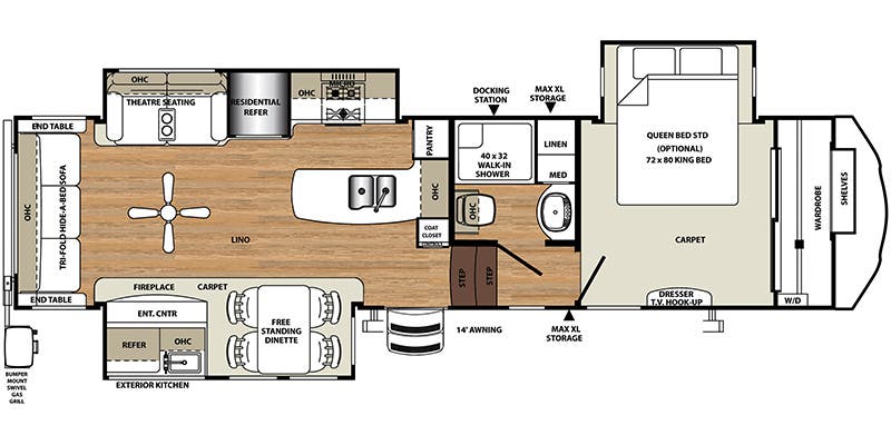 2018 Forest River Sierra 345RLOK Image