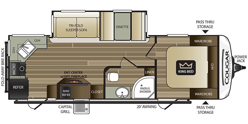 2019 Keystone Cougar Half-Ton East 26RKS Image