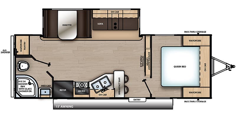 2019 Coachmen Catalina Legacy Edition 243RBS Image