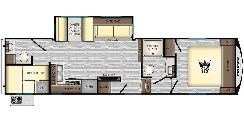 2019 CrossRoads Cruiser Aire CR30BH Image