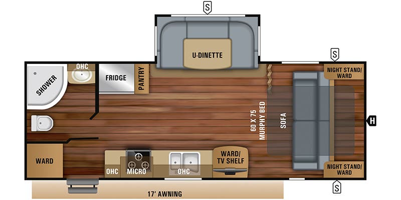 2019 Jayco Jay Feather 23RBM Image