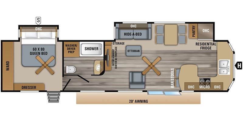 2019 Jayco Jay Flight Bungalow 40FKDS Image