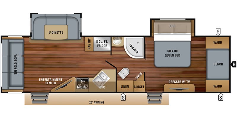 2019 Jayco White Hawk 30RLS specs and literature guide