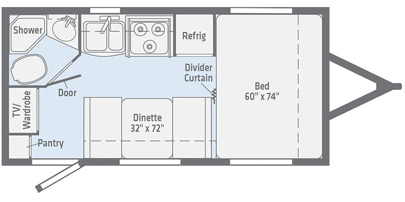 2019 Winnebago Micro Minnie 1706FB Image