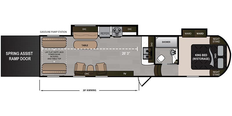 2020 Dutchmen Voltage Triton 3351 Image