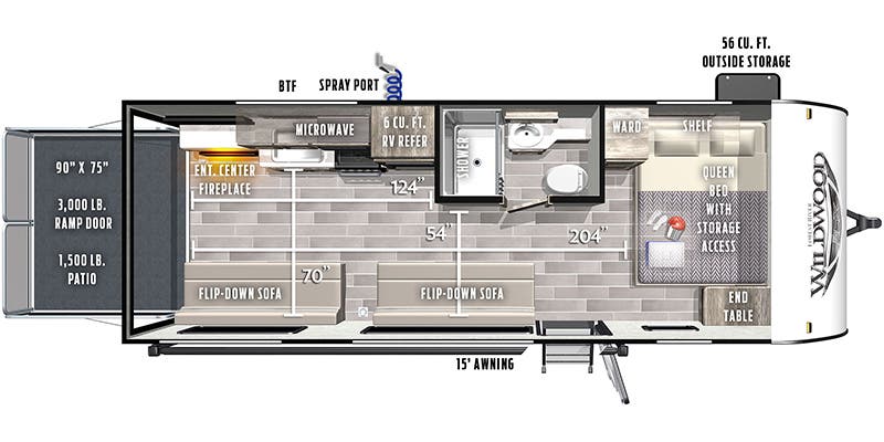 2020 Forest River Wildwood Fsx 190rt Specs And Literature Guide