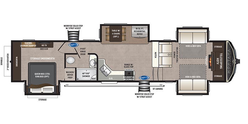 2020 Keystone Montana High Country 375FL Image