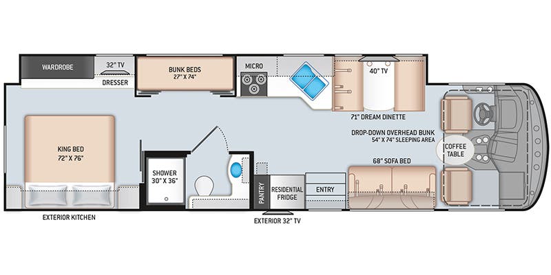 2020 Thor Motor Coach 2020 Thor Motor Coach Windsport - thumbnail 2