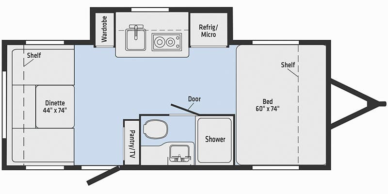 2020 Winnebago Minnie Drop Travel Trailer Floorplans Ancria Rv