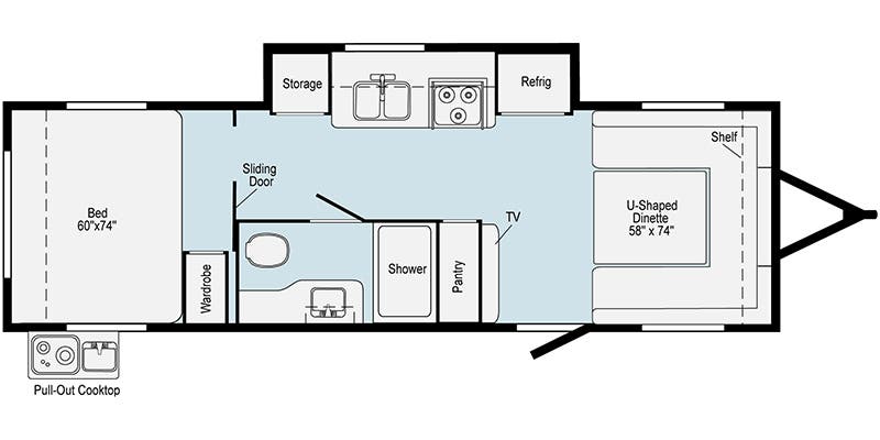 Full Specs for 2020 Winnebago Minnie Drop 215HS RVs