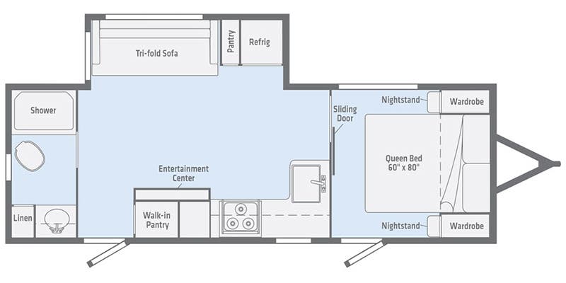 voyage travel trailer floor plans