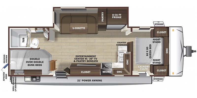 2021 Highland Ridge Open Range Ultra Lite Travel Trailer Floorplans Genuine Rv Store