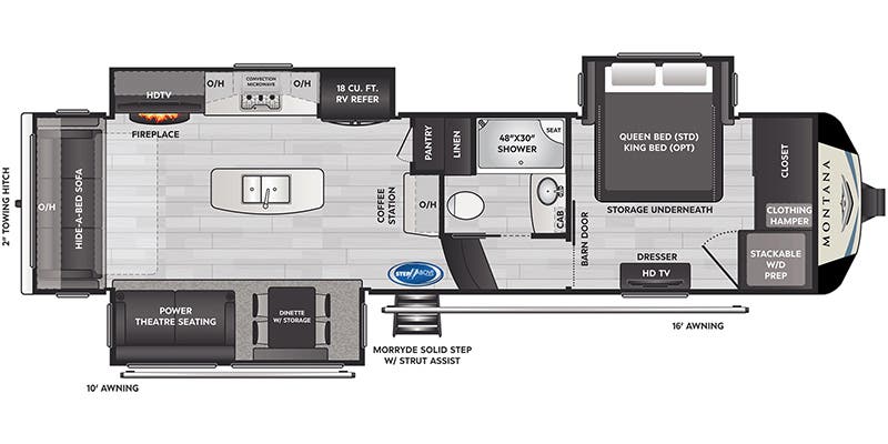 2021 Keystone Montana 3120RL Image