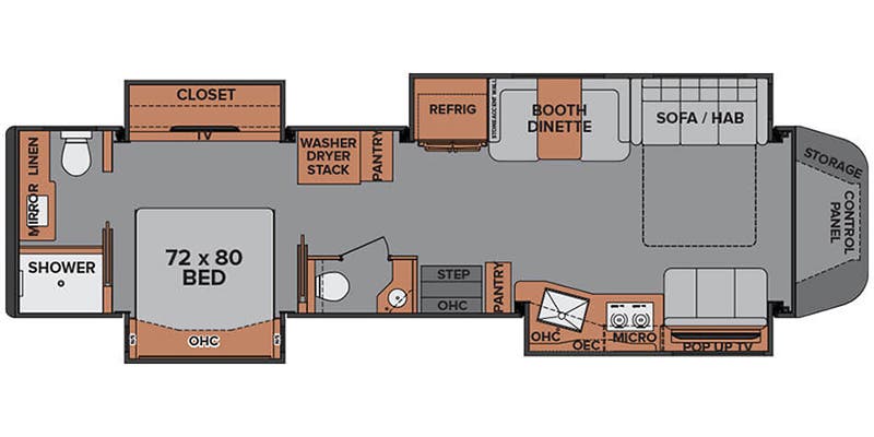 2022 Renegade Rv Ikon I4534rx Specs And Literature Guide