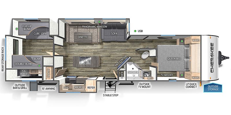2024 Forest River Cherokee Black Label RV Specs Guide