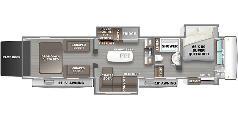 2023 Forest River RiverStone 45BATH Image