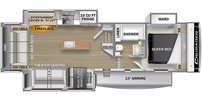 2023 Prime Time Crusader RV Specs Guide