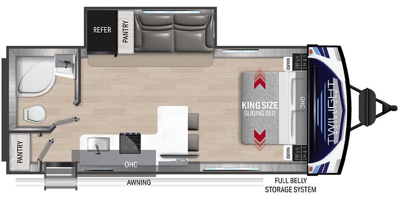 2024 Cruiser RV Twilight TWS 21RB specs and literature guide