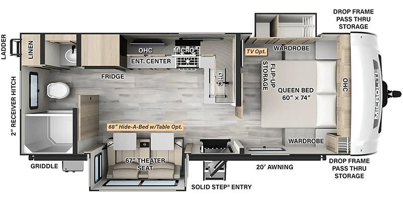 2024 Forest River Flagstaff Micro Lite RV Specs Guide