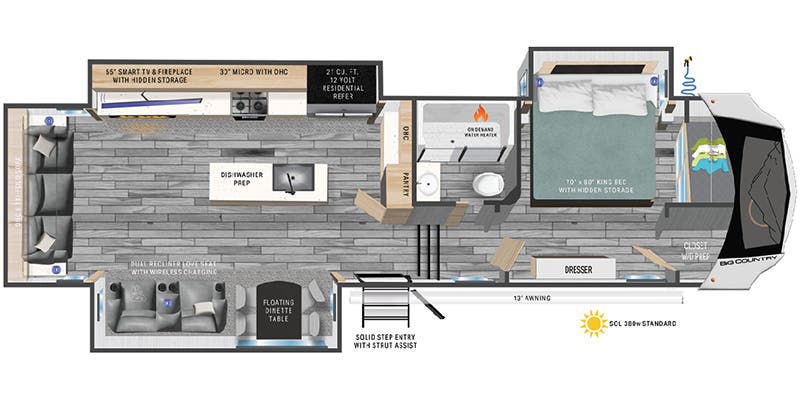 2024 Heartland Big Country BC 3200 RLK specs and literature guide