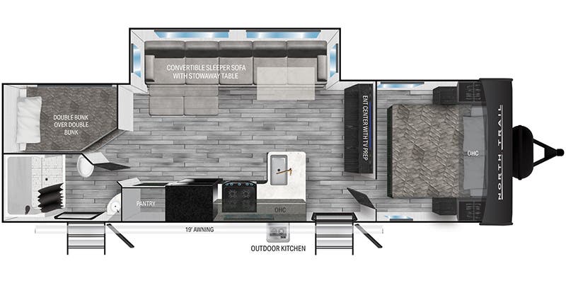 2024 Heartland North Trail RV Specs Guide