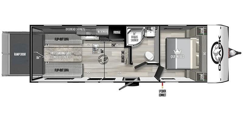 2025 Forest River Ozark Specs & Floorplans