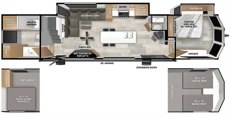 2025 Forest River 2025 Forest River Salem Grand Villa - thumbnail 2