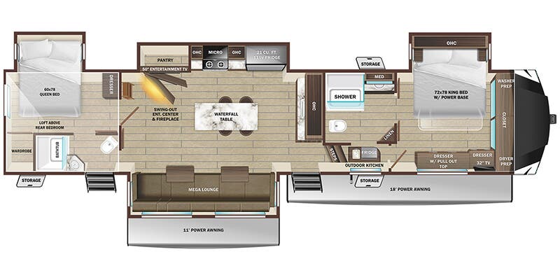 2025 Highland Ridge Open Range 3X RV specs guide